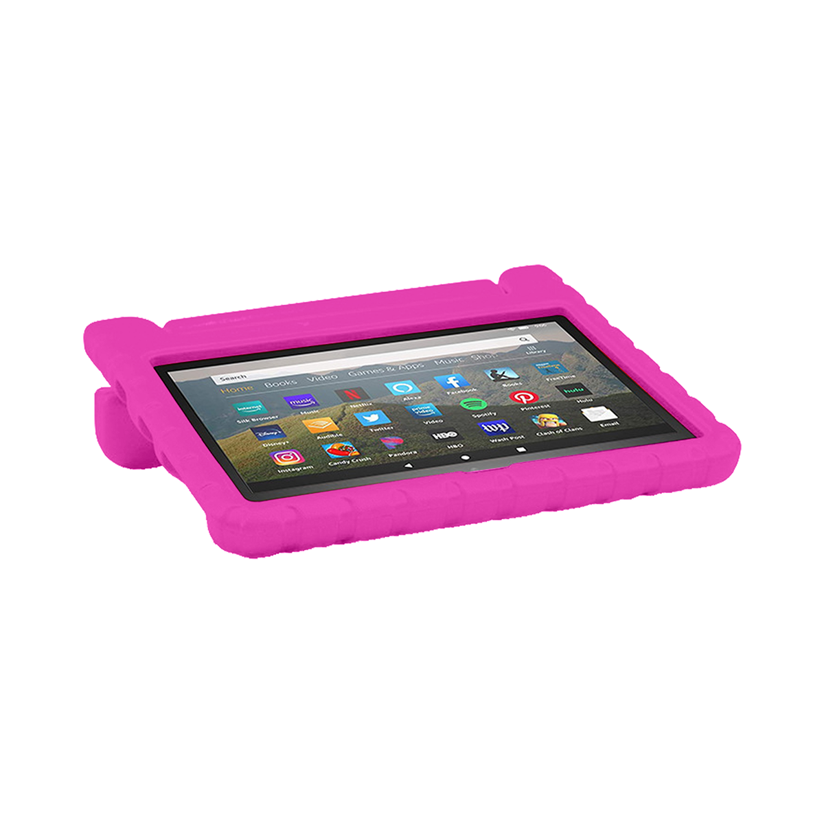 Rixus RXTC06 Pour iPad Pro 11 (2022,2021,2020,2018), iPad Air 4 10.9 (2020) Tablet Kids Case Rose