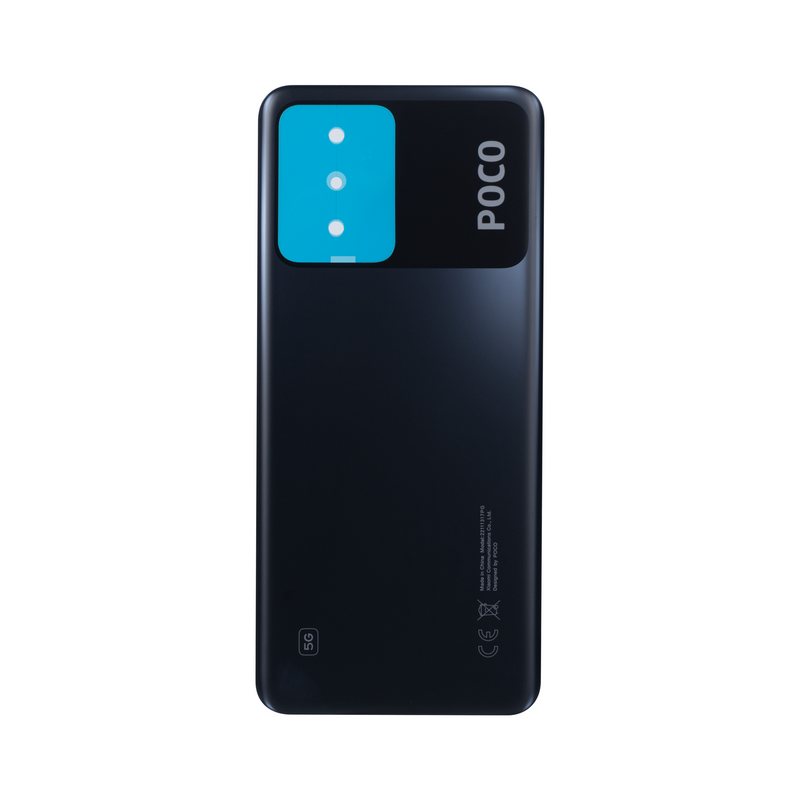 Xiaomi Poco X5 5G (22111317PG) Coque arrière sans objectif Noir OEM
