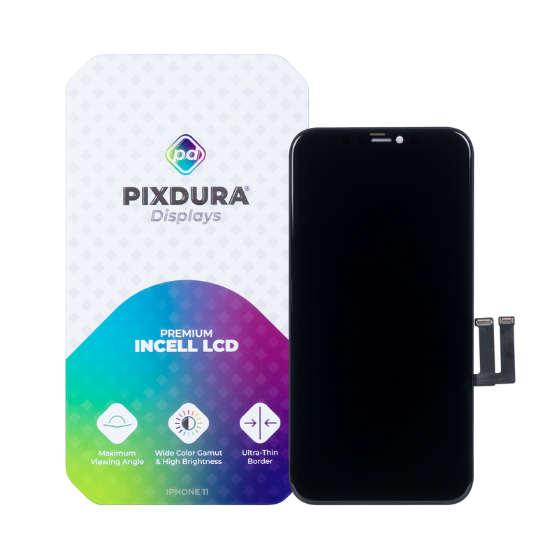 PIXDURA pour l'écran et le numériseur de l'iPhone 11 In-Cell Premium