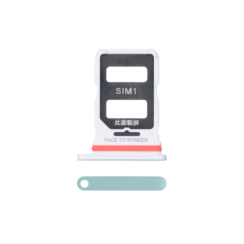 Xiaomi 12 Lite 5G (2203129G) Support de carte SIM Lite Green OEM