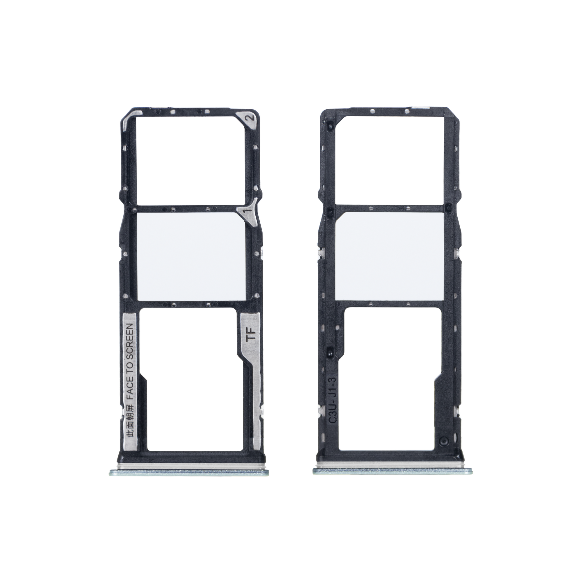 Xiaomi Redmi Note 12 4G (23021RAAEG) Support de carte SIM Vert Menthe OEM