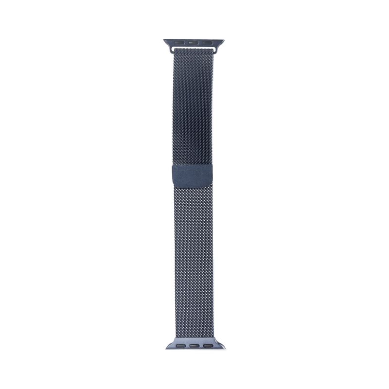 Pour Apple Watch 38mm, 40mm, 41mm Bracelet boucle milanaise 7ème génération Minuit