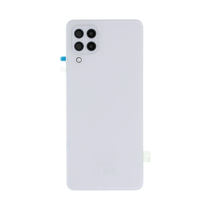 Samsung Galaxy A22 A225 Couvercle arrière blanc avec lentille (OEM)