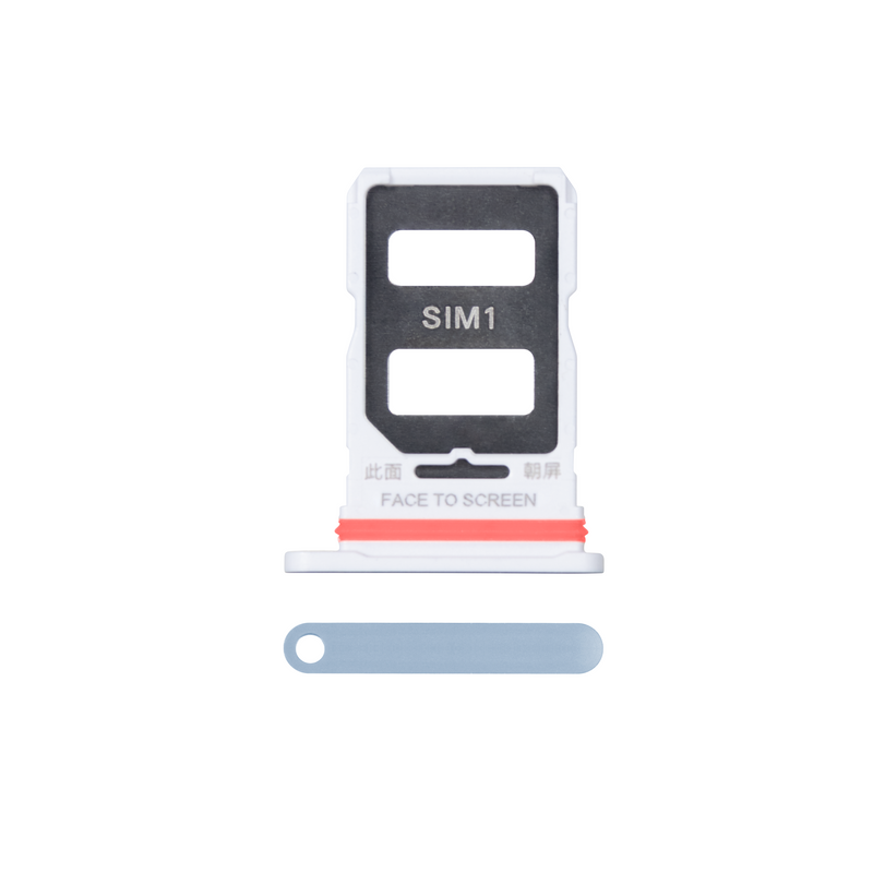 Xiaomi 12T 5G (22071212AG), 12T Pro 5G (22081212UG) Support de carte Sim Bleu OEM