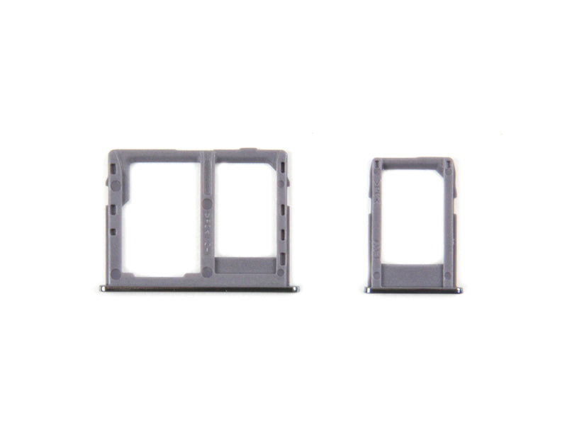 Samsung Galaxy J6 Plus J610F Set de supports pour cartes Sim et SD Bleu