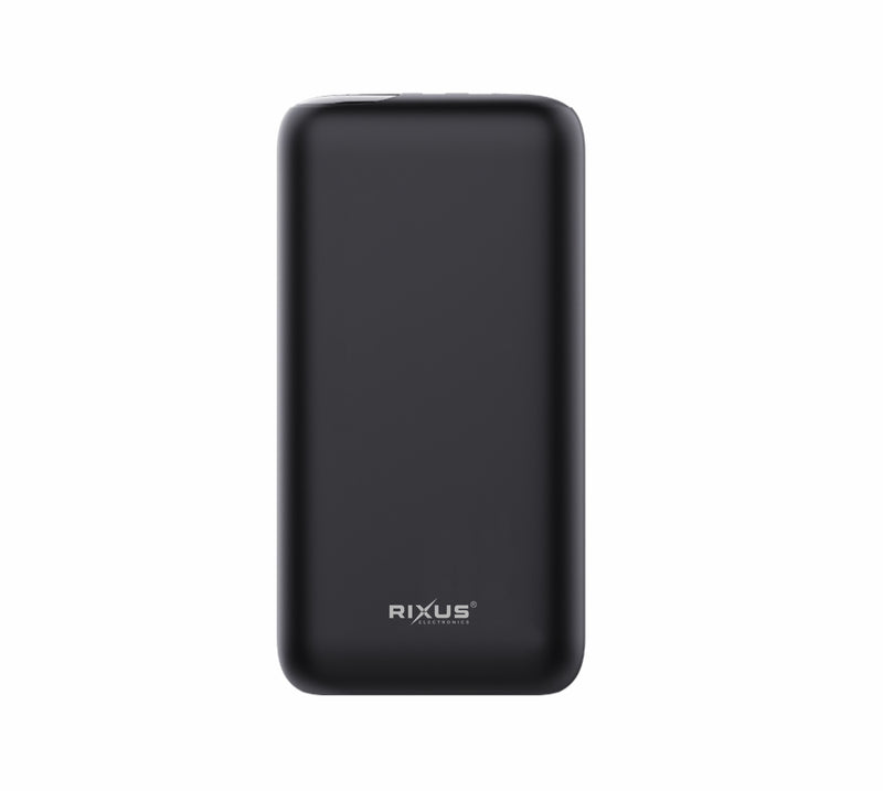 Rixus RXPB62 22.5W Super Fast Power Bank 30.000mAh 2USB+1PD OutPut Noir