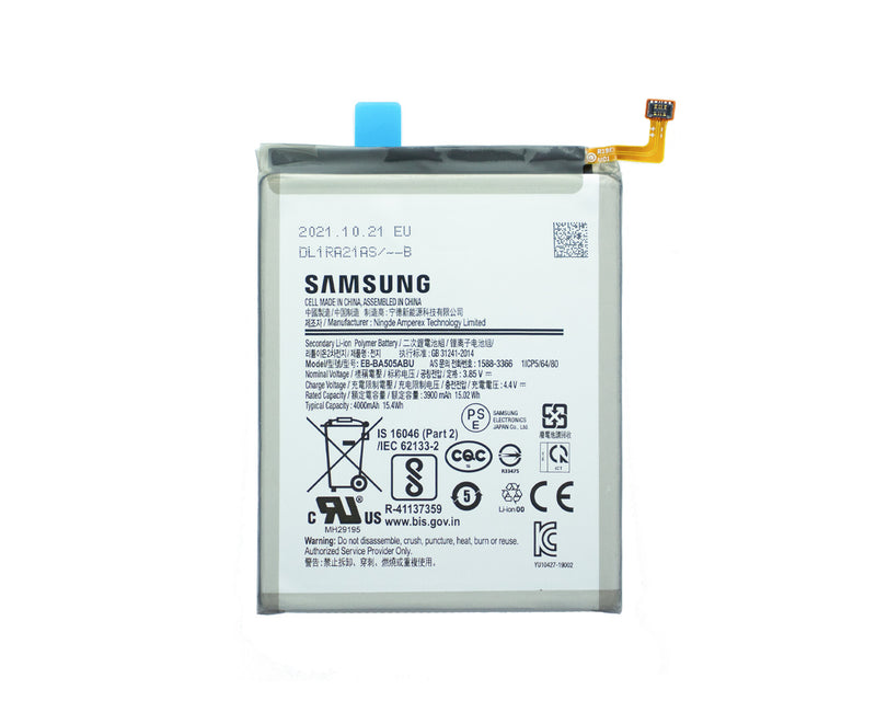 Batterie Samsung Galaxy A50 A505F, A30 A305F, A30S A307F, A20 A205F EB-BA505ABU (SP)