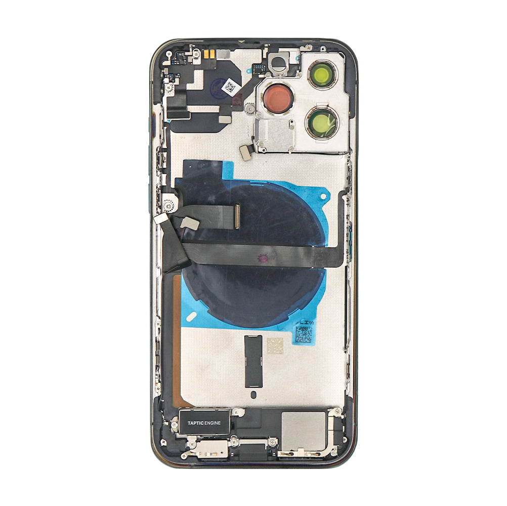 Pour iPhone 13 Pro Max Boîtier complet avec toutes les petites pièces sans batterie ni caméra arrière Graphite