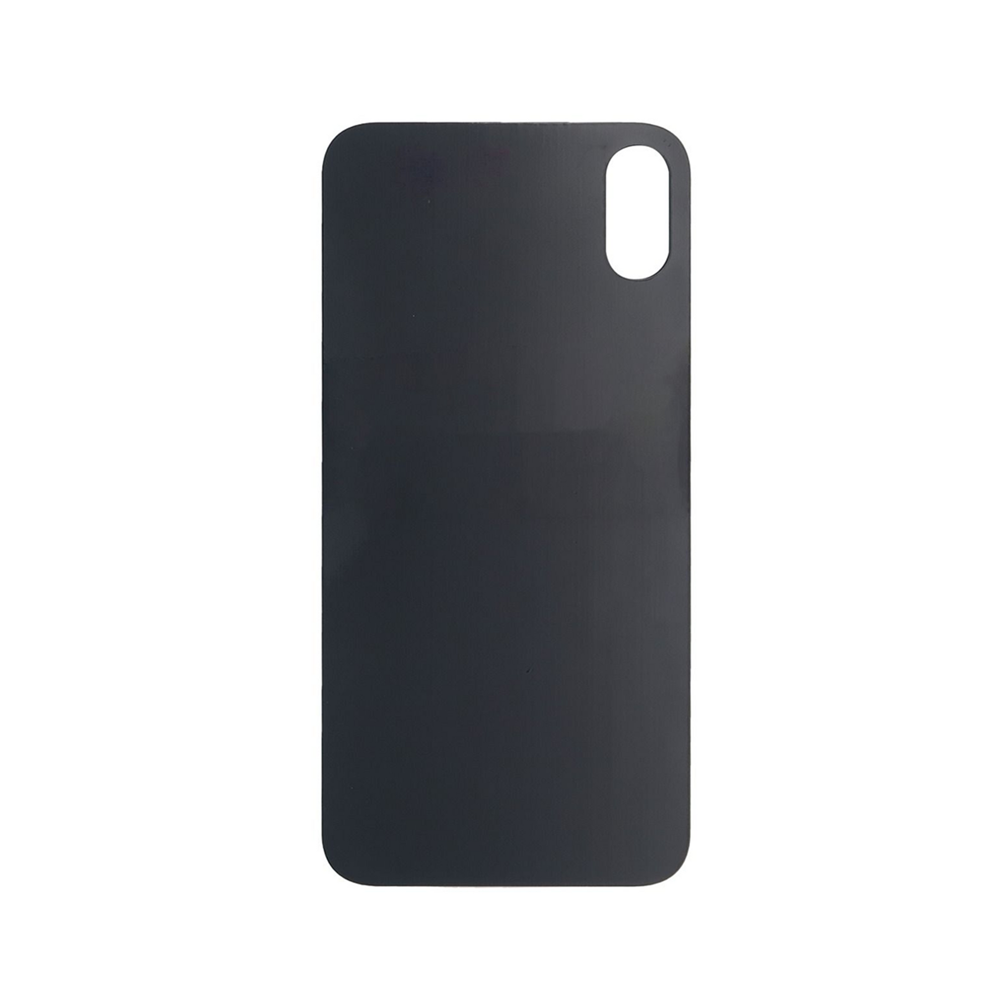 Pour iPhone X Extra Glass White (cadre élargi de l'appareil photo)