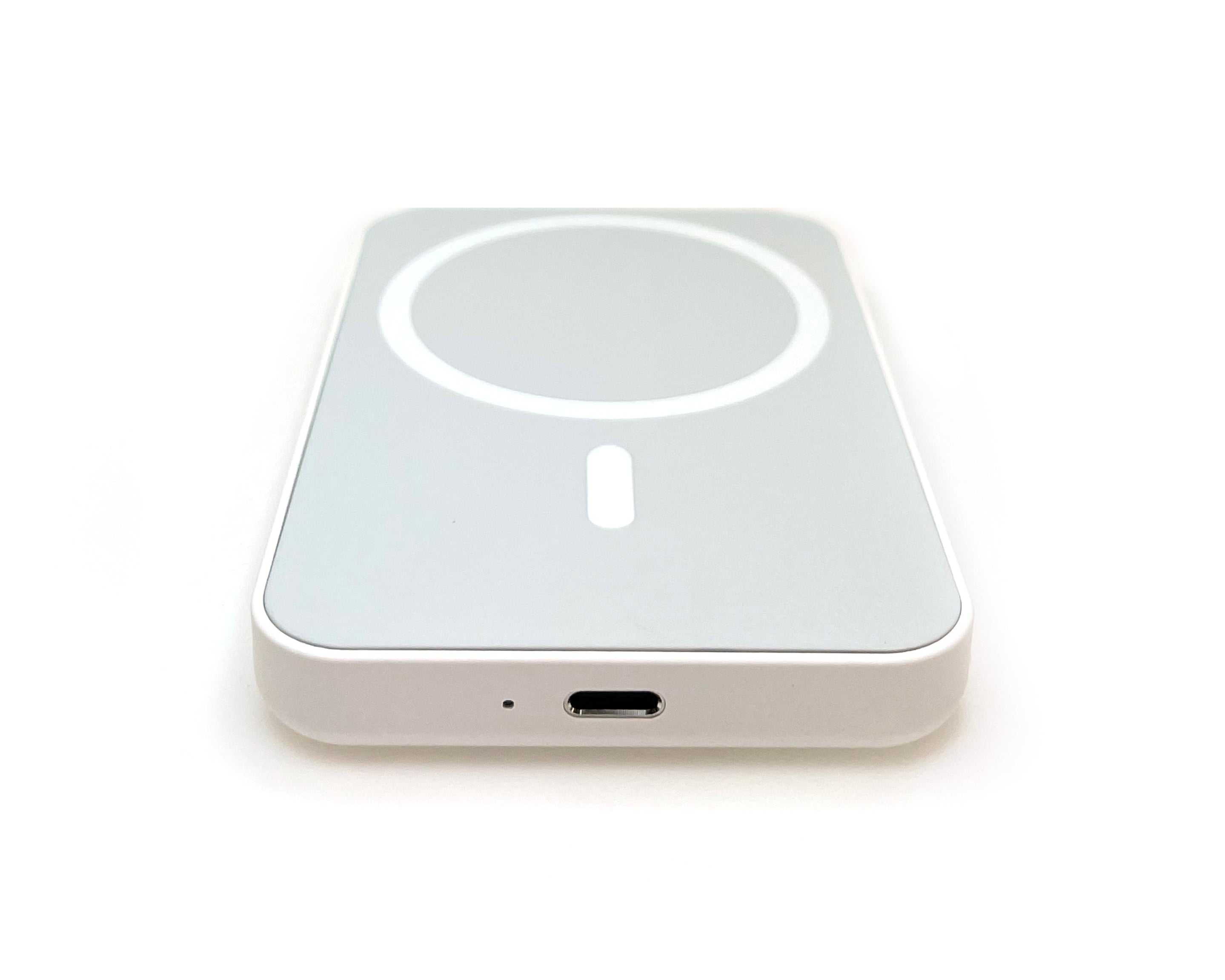 Pour iPhone 12, 13, 14, 15 Series Battery Pack Magnetic Charging White