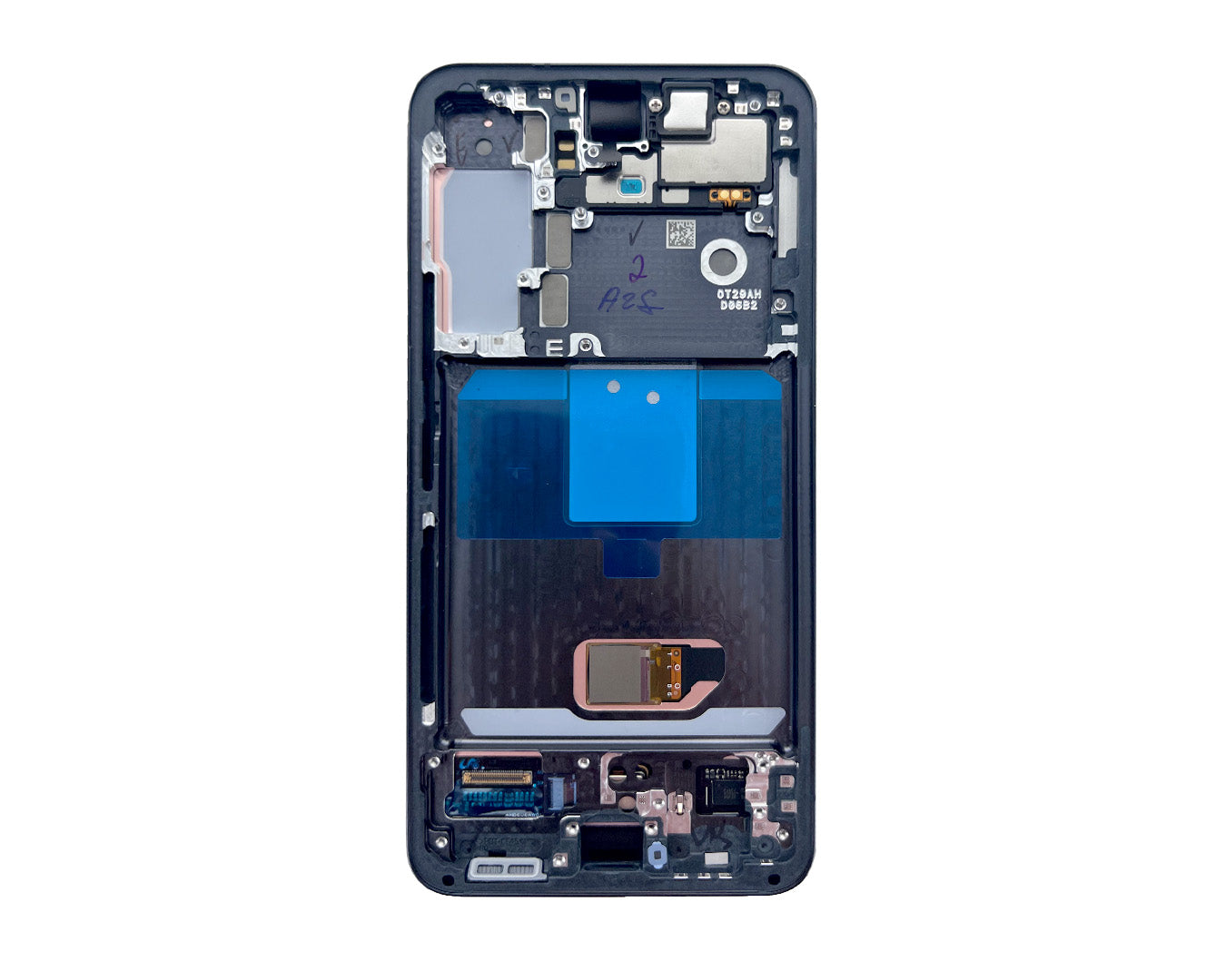 Samsung Galaxy S22 S901B Écran et numériseur avec cadre Graphite Service Pack