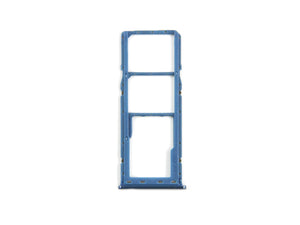 Samsung Galaxy A50 A505F, A30 A305F, A20 A205F Support pour carte Sim et SD Bleu