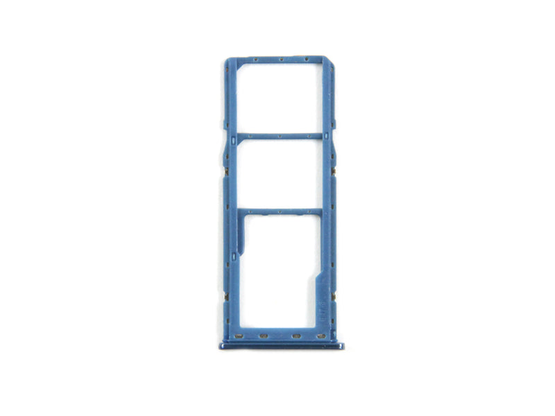 Samsung Galaxy A50 A505F, A30 A305F, A20 A205F Support pour carte Sim et SD Bleu