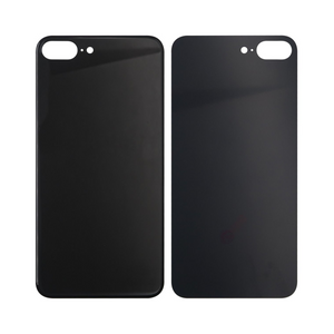Pour iPhone 8 Plus Extra Glass Noir (Cadre de l'appareil photo élargi)