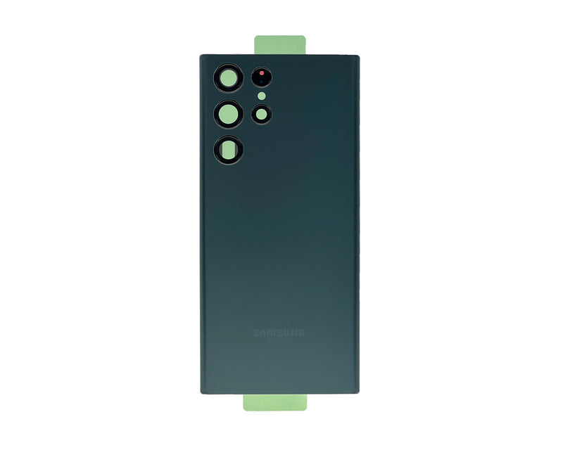 Samsung Galaxy S22 Ultra S908B Coque arrière verte (+ lentille)