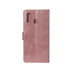 Rixus Bookcase Pour Samsung Galaxy A20e A202F Rose