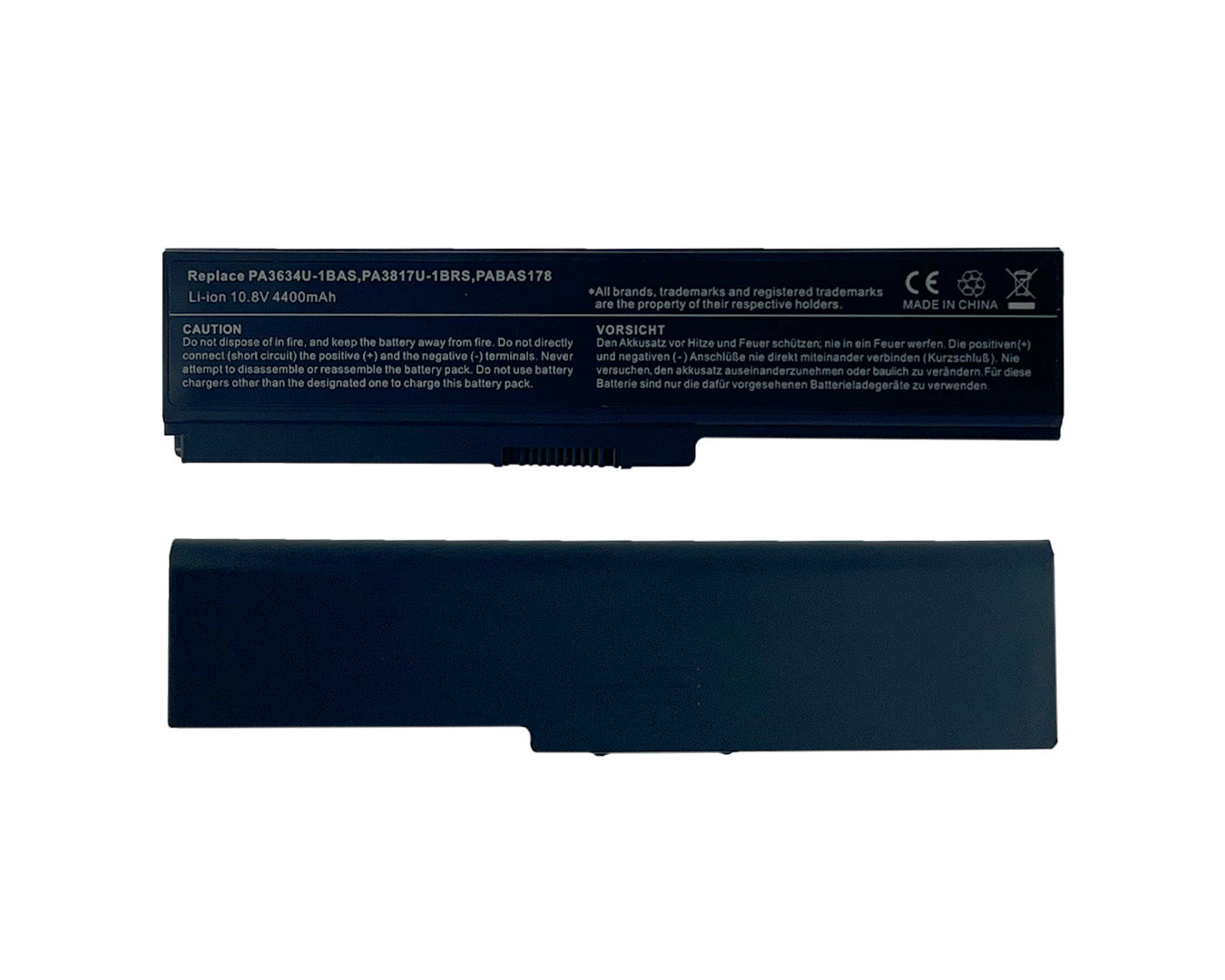 Toshiba 3634 Batterie pour ordinateur portable Noir (10.8V/4400mAh)