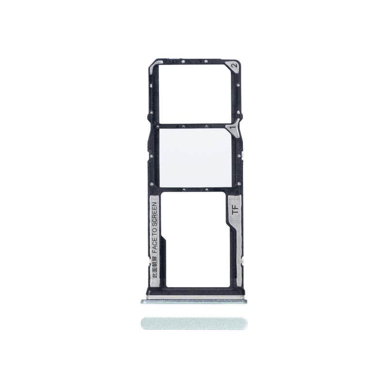 Xiaomi Redmi Note 12 4G (23021RAAEG) Support de carte SIM Vert Menthe OEM