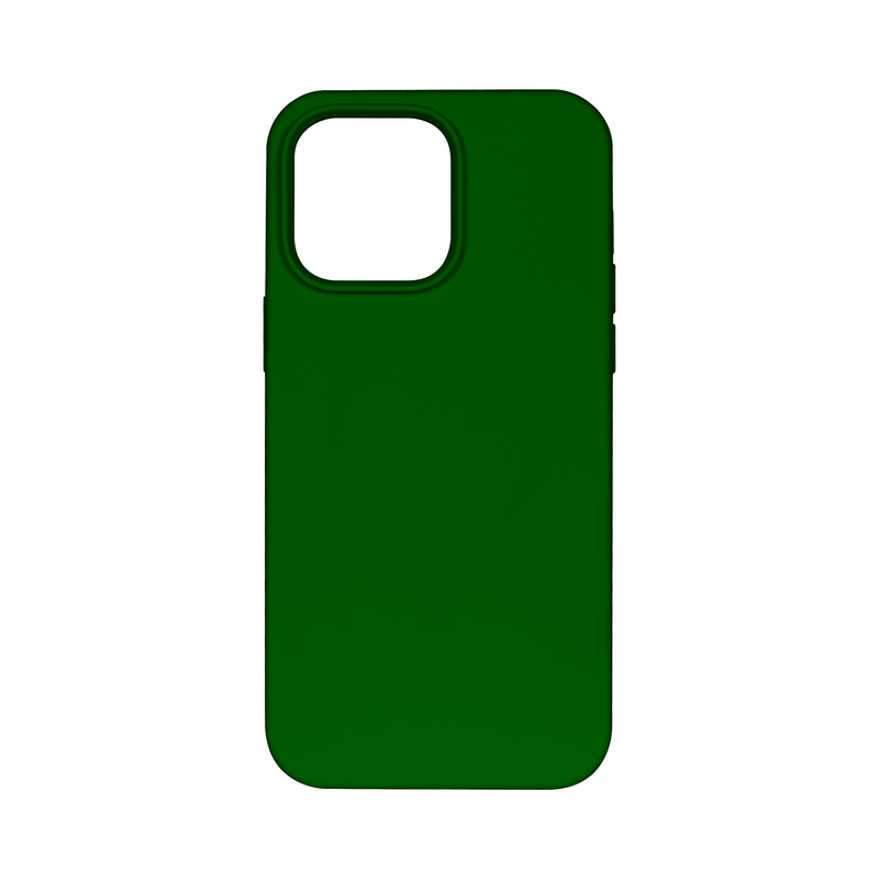 Rixus pour iPhone 14 Pro Max Coque en TPU souple avec MagSafe Vert foncé