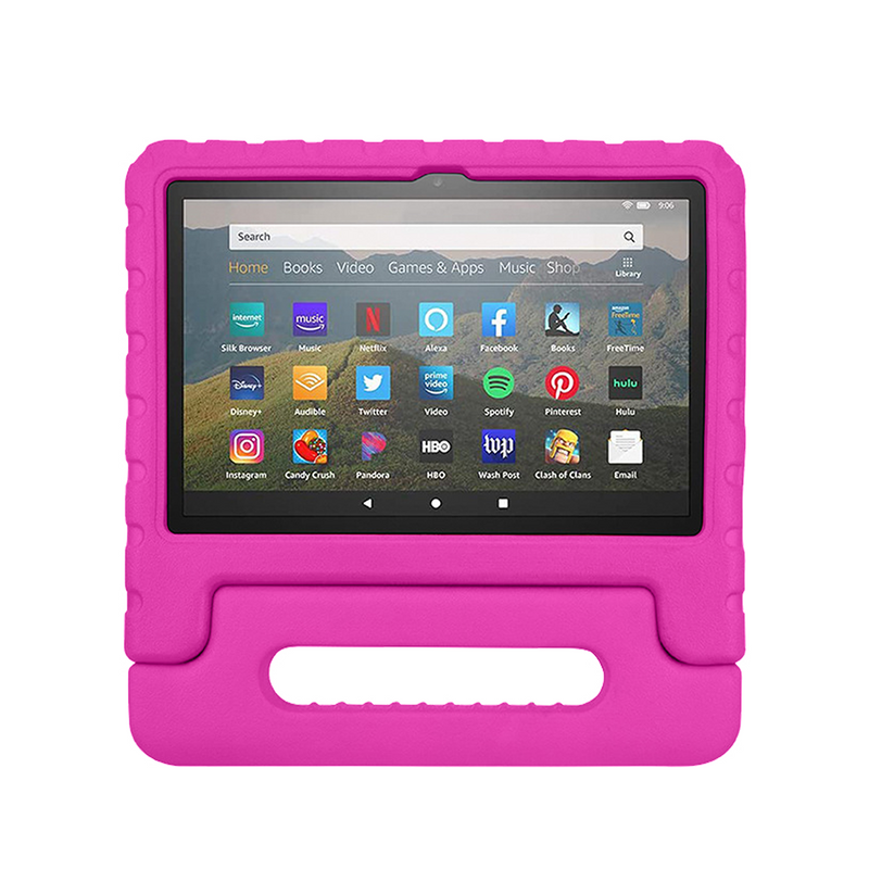 Rixus RXTC06 Pour iPad Pro 11 (2022,2021,2020,2018), iPad Air 4 10.9 (2020) Tablet Kids Case Rose