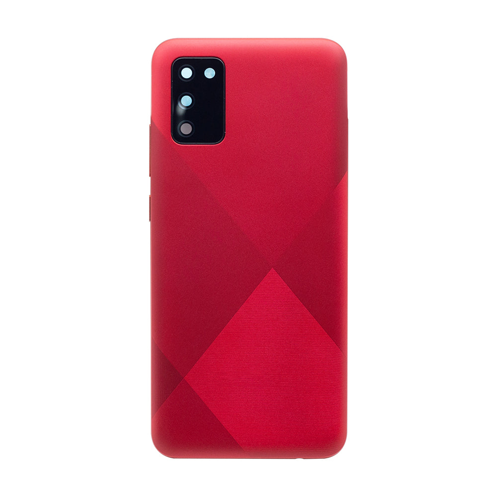 Samsung Galaxy A02s A025F Back Cover Rouge avec lentille (OEM)