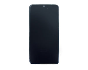 Samsung Galaxy S20 Ultra G988B Ecran et Numériseur Avec Cadre Sans Appareil Photo Noir Cosmique Service Pack