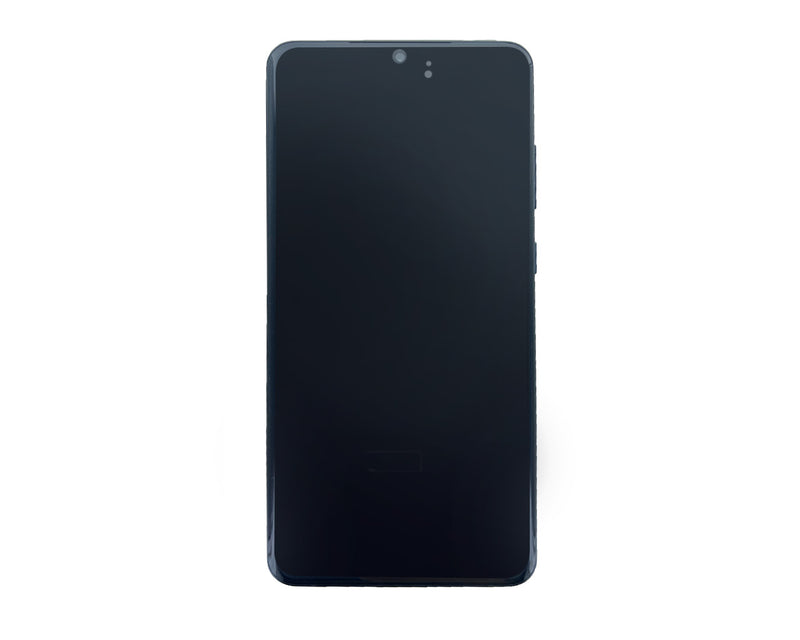Samsung Galaxy S20 Ultra G988B Ecran et Numériseur Avec Cadre Sans Appareil Photo Noir Cosmique Service Pack