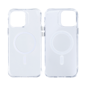 Rixus Pour iPhone 13 Pro Max Crystal Clear Anti-shock TPU Avec MagSafe