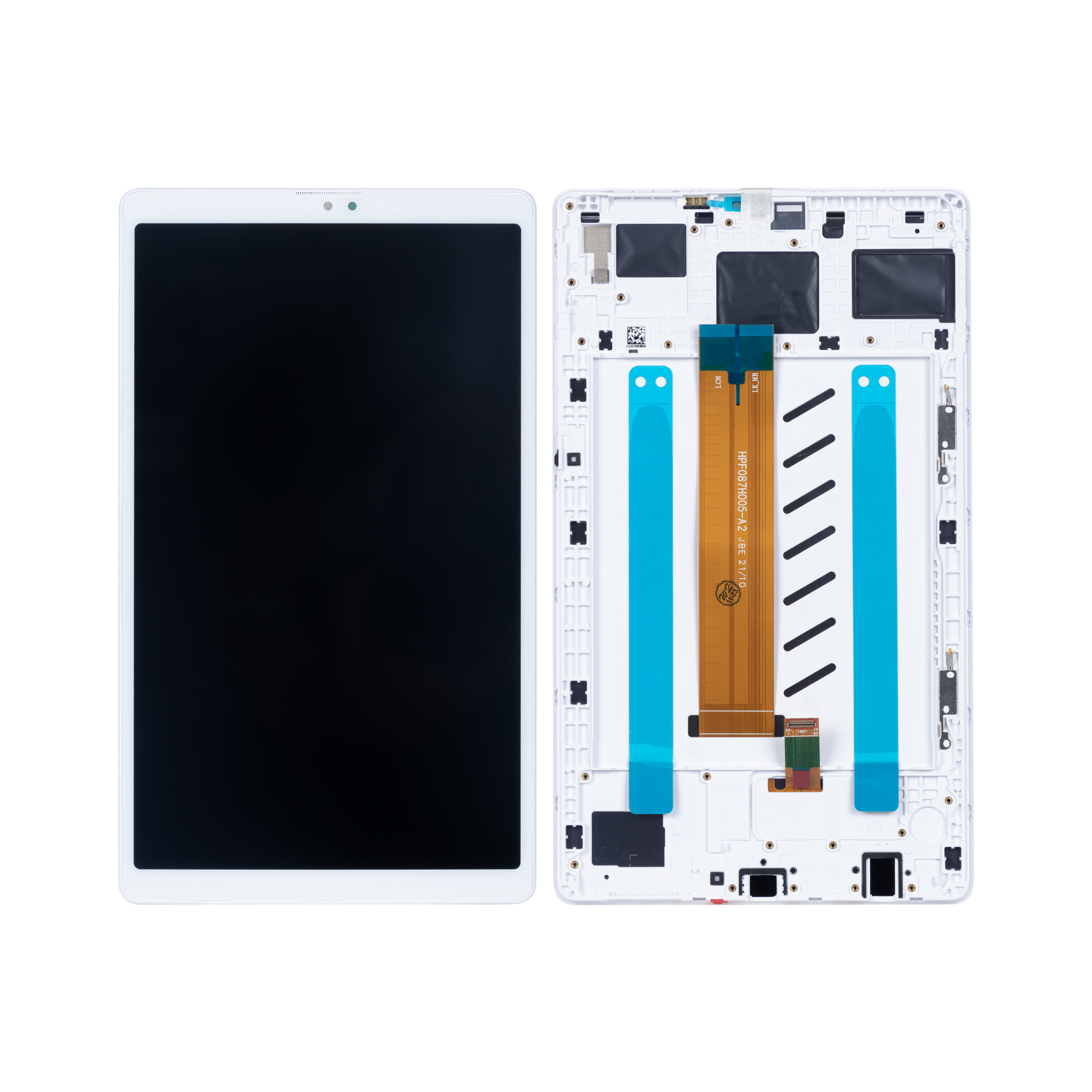 Samsung Galaxy Tab A7 Lite LTE (2021) T225 Ecran et Numériseur Complet Argent