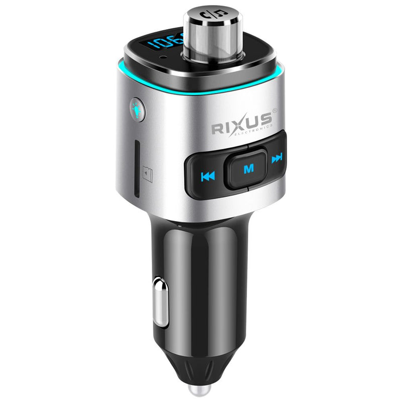 Rixus RXBT16 Smart FM Transmitter (émetteur FM intelligent)