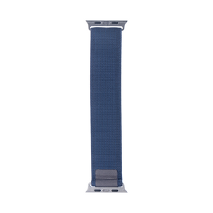 Pour Apple Watch 42mm, 44mm, 45mm, 49mm Bracelet Nylon Alpine Loop Bleu Boîte de vente au détail