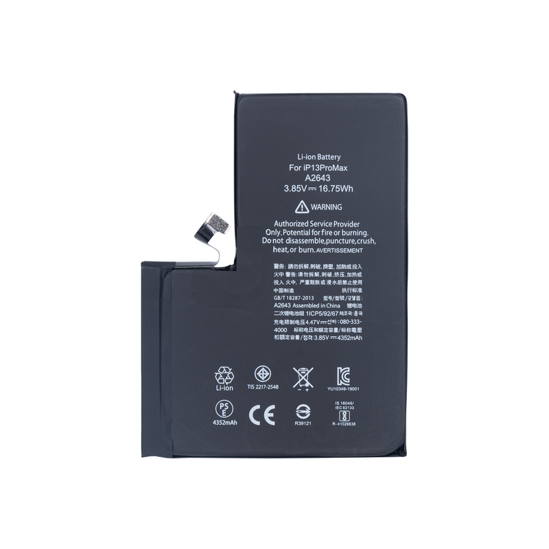 Batterie pour iPhone 13 Pro Max avec puce TI
