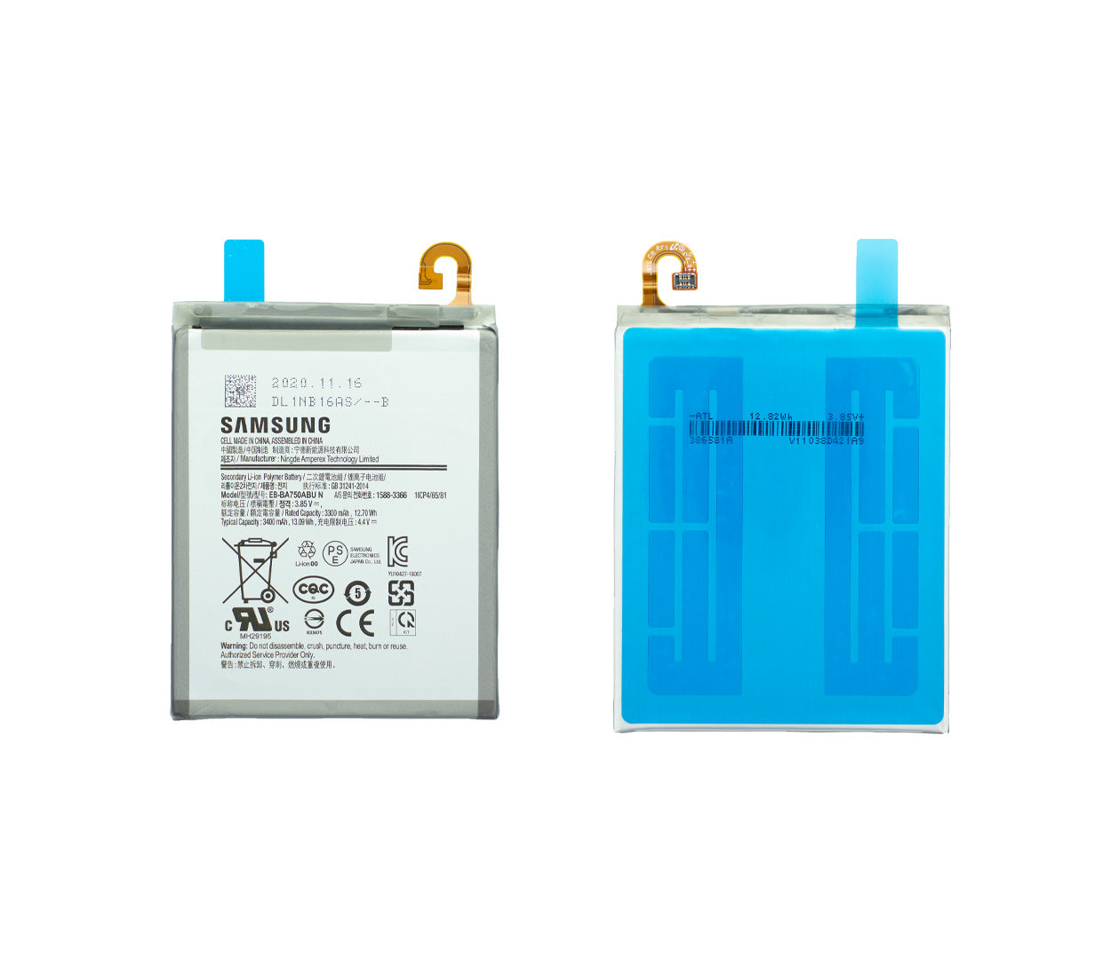 Batterie Samsung Galaxy A7 A750F (2018), Galaxy A10 A105F EB-BA750ABU (SP)