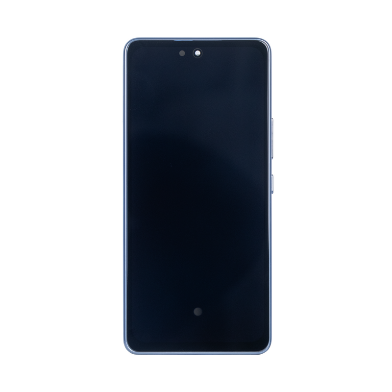 Samsung Galaxy A53 5G A536B Ecran et numériseur avec cadre Bleu Soft-OLED