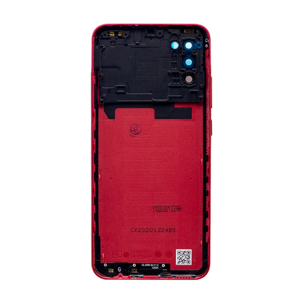 Samsung Galaxy A02s A025F Back Cover Rouge avec lentille (OEM)