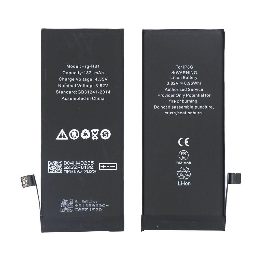 Batterie pour iPhone 8 avec puce TI