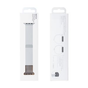 Pour Apple Watch 42mm, 44mm, 45mm, 49mm Bracelet boucle milanaise 7ème génération Starlight