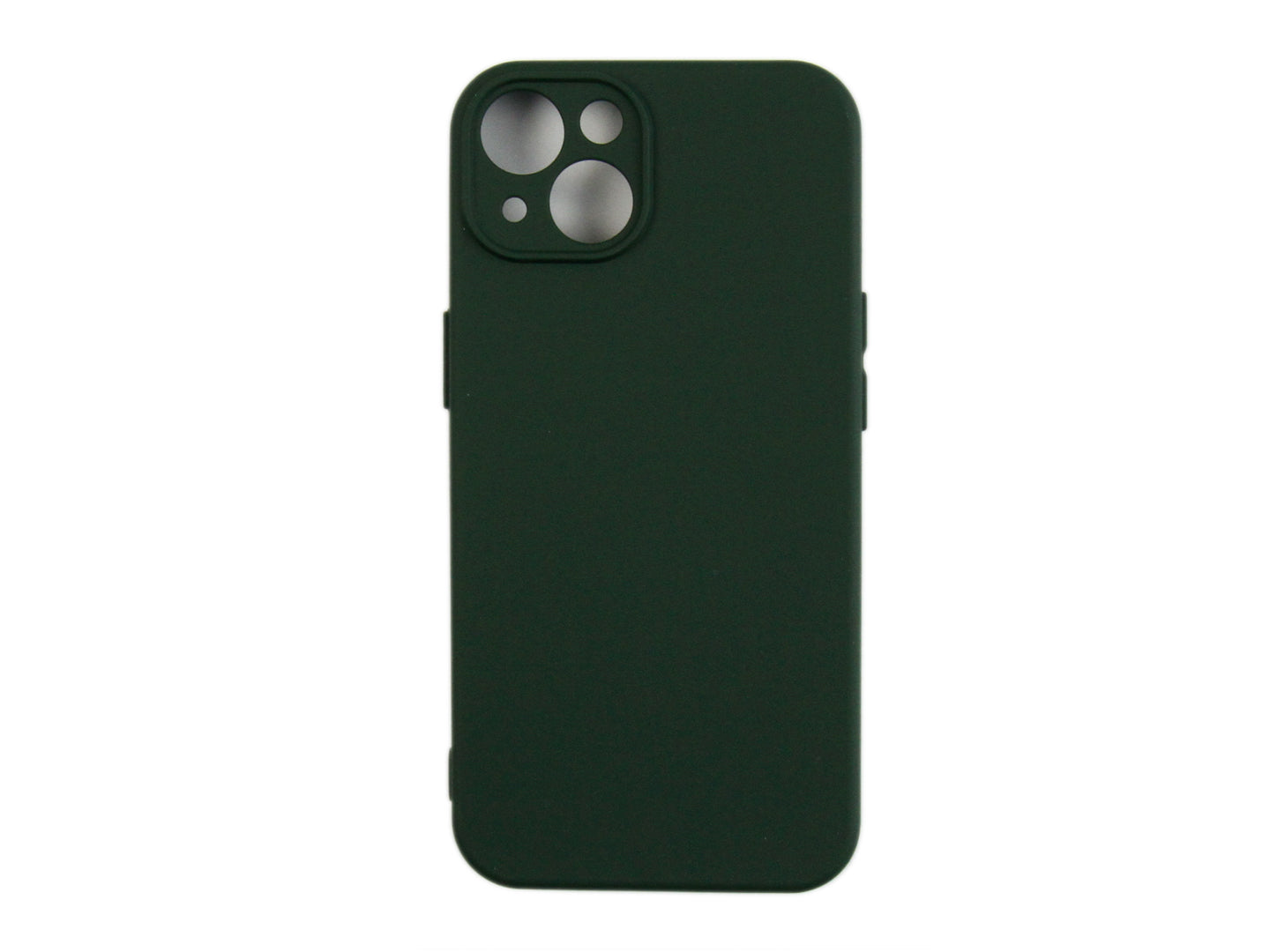 Rixus For iPhone 13 Soft TPU Phone Case Dark Green (étui pour téléphone portable en TPU souple, vert foncé)