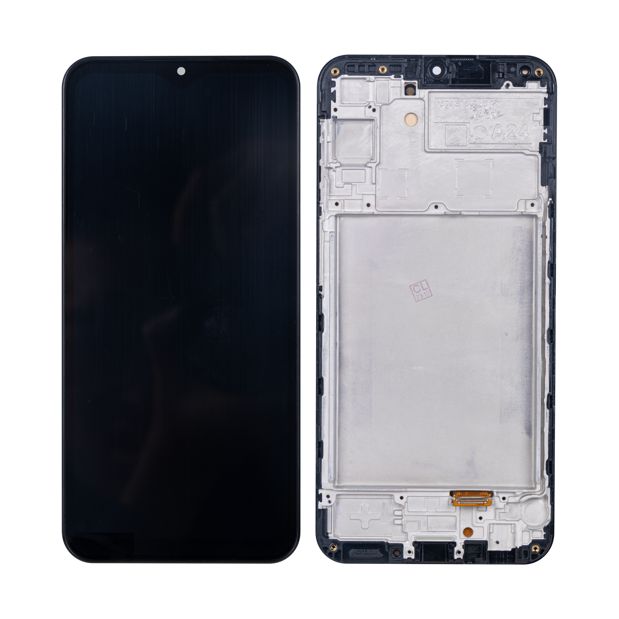 Samsung Galaxy A24 4G A245F Ecran et numériseur avec cadre Noir Soft-OLED