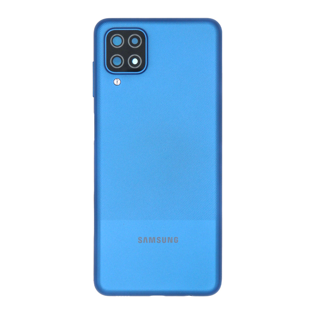 Samsung Galaxy A12 Nacho A127F Coque arrière bleue avec lentille (OEM)