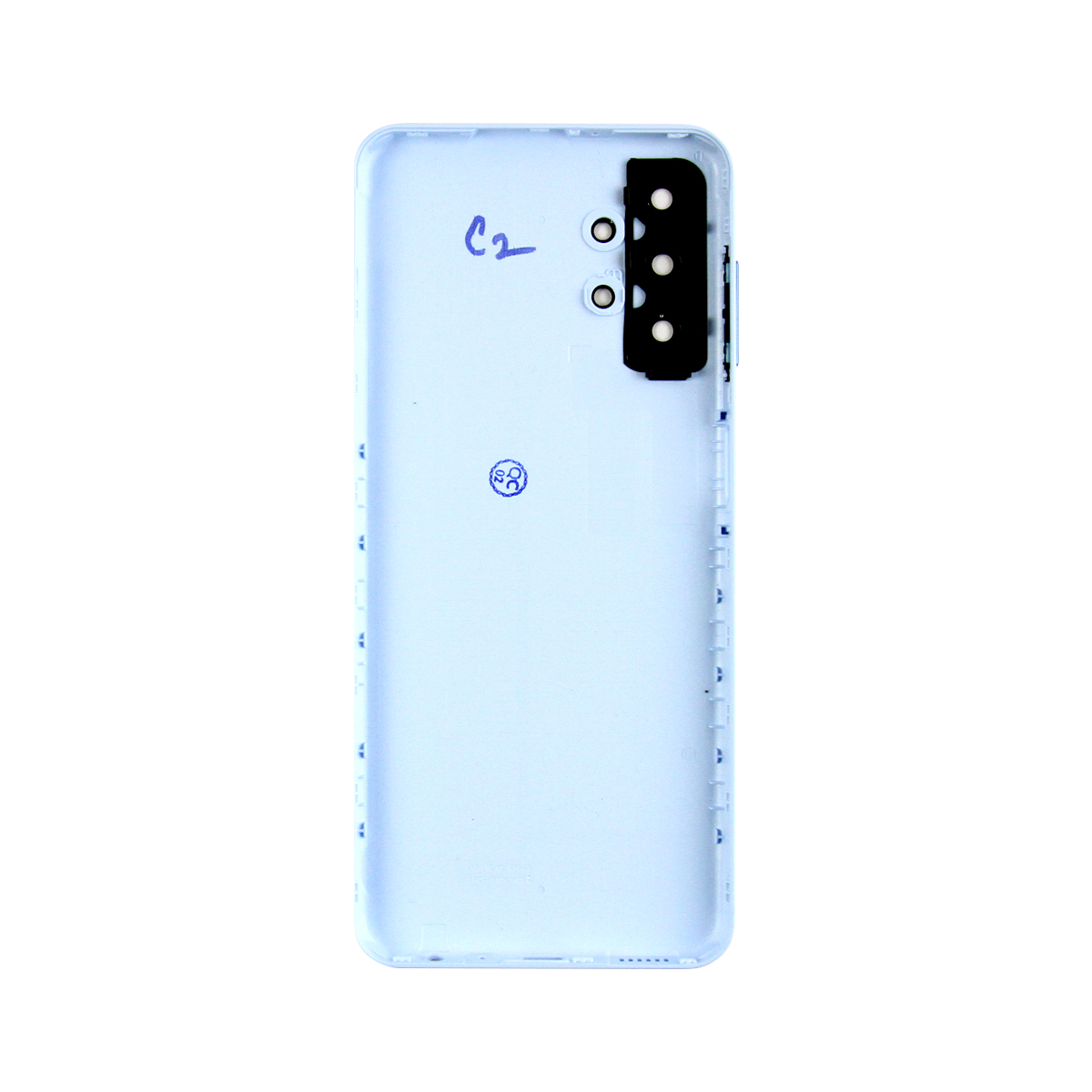 Samsung Galaxy A13 A135F Back Cover Bleu (+Lens)