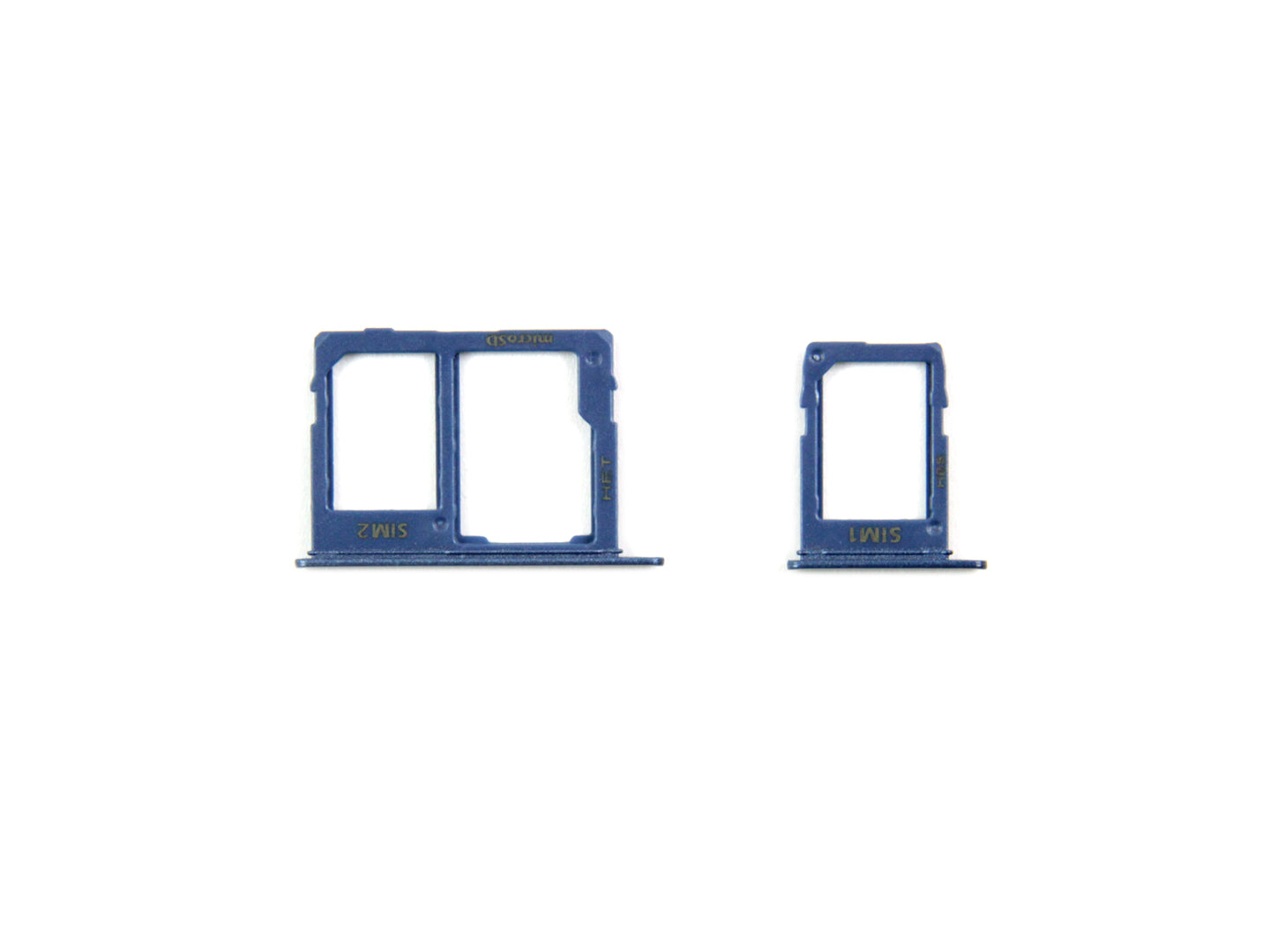 Samsung Galaxy A6 A600F, A6 Plus A605F (2018) Support de carte Sim et SD Bleu