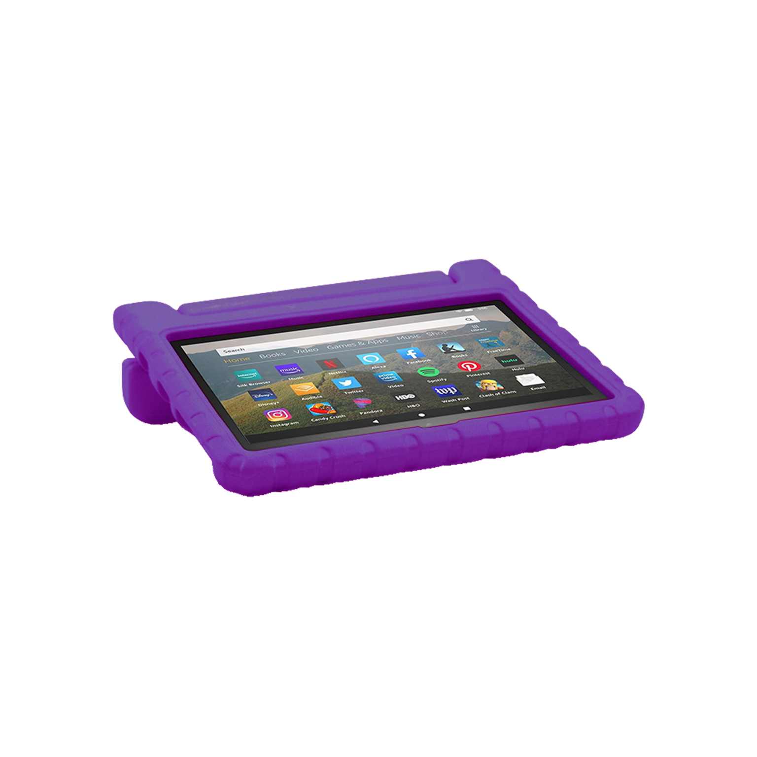 Rixus RXTC06 For iPad 2/3/4/9.7 Tablet Kids Case Purple