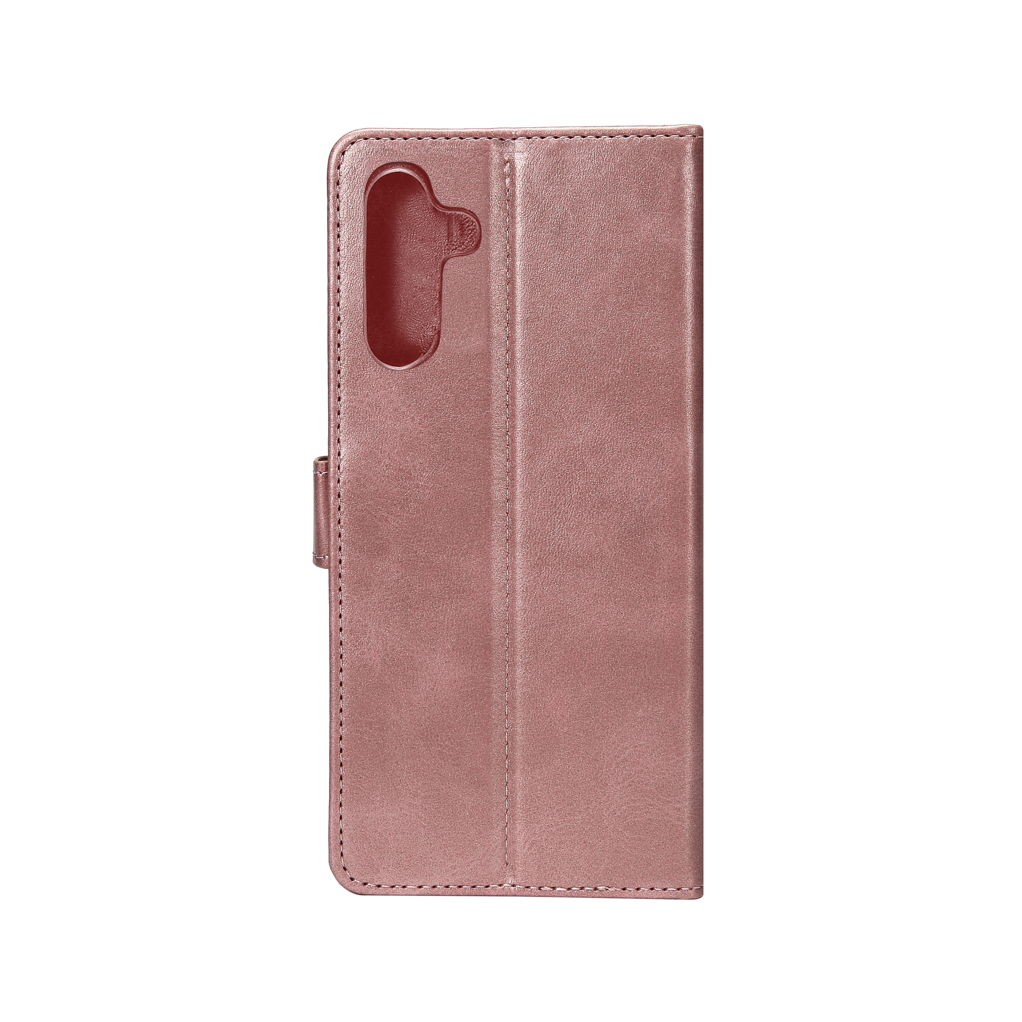 Rixus Bookcase For Samsung Galaxy A14 5G Pink