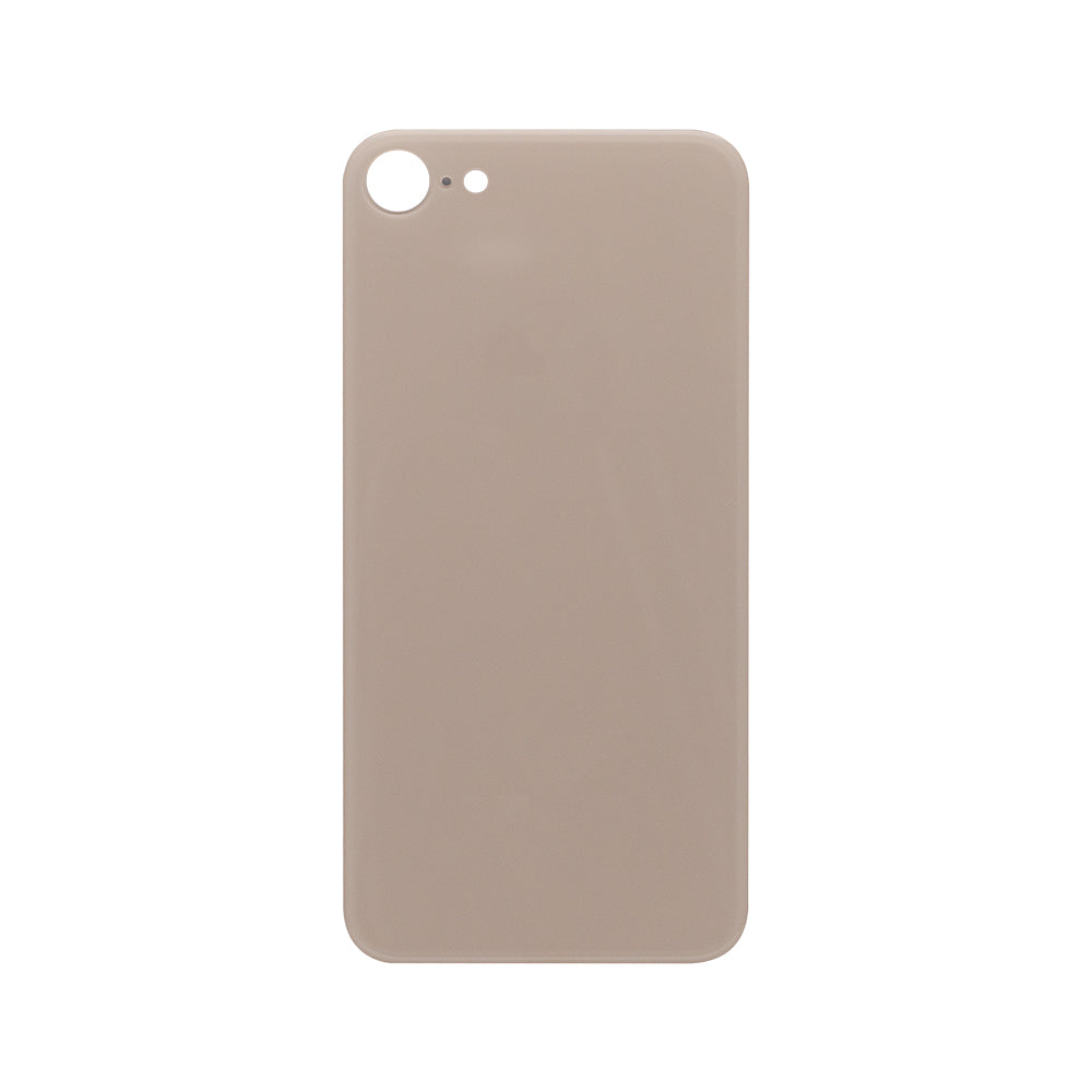 For iPhone 8 Extra Glass Gold (Enlarged camera frame)