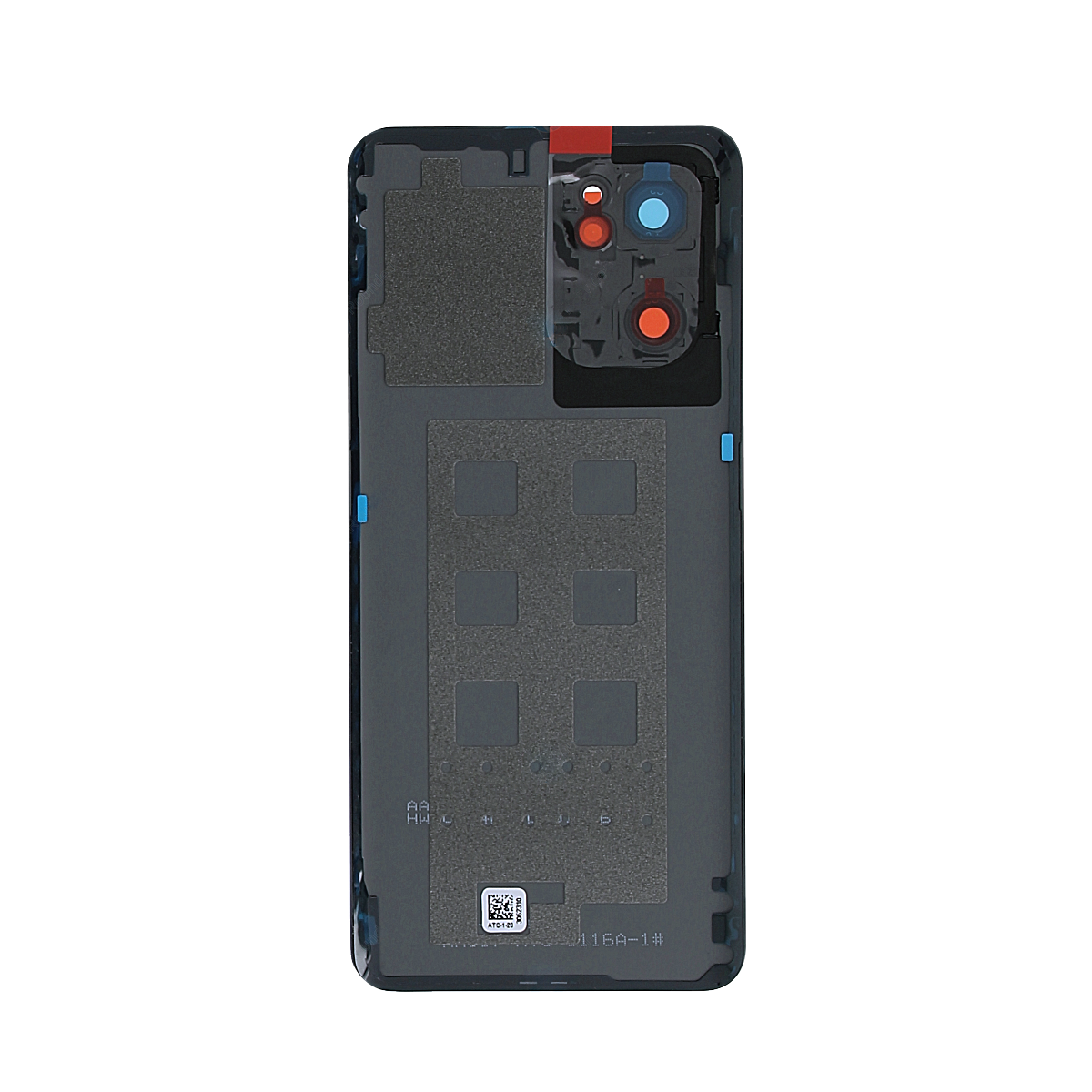 Oppo Reno 7 5G CPH2371, Oppo Find X5 Lite CPH2371 Back Cover Starry Black With Lens OEM