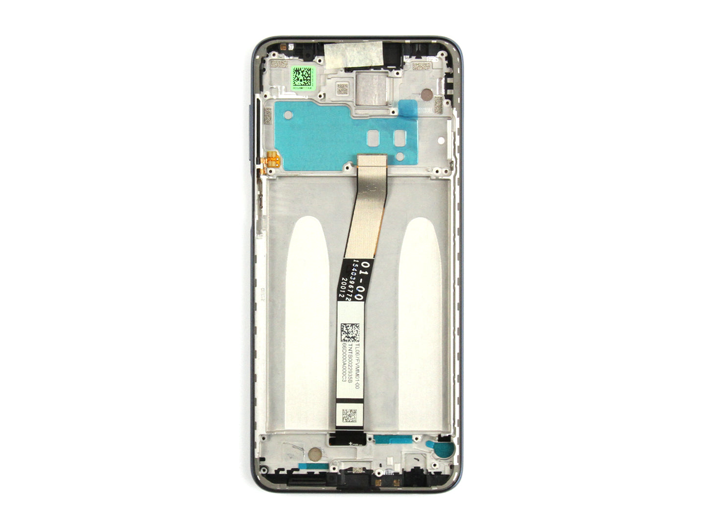 Xiaomi Redmi Note 9S Display and Digitizer Complete Black (Service-Pack)