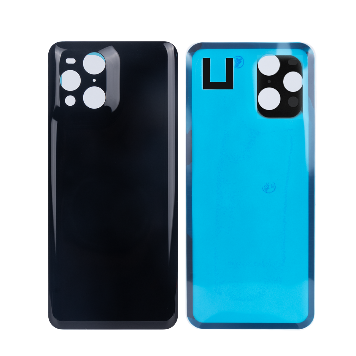 Oppo Find X3 Pro CPH2173 Back Cover Gloss Black No Lens