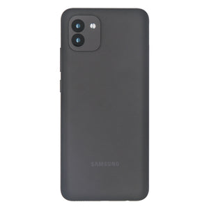 Samsung Galaxy A03 A035F Back Cover Black With Lens (OEM)