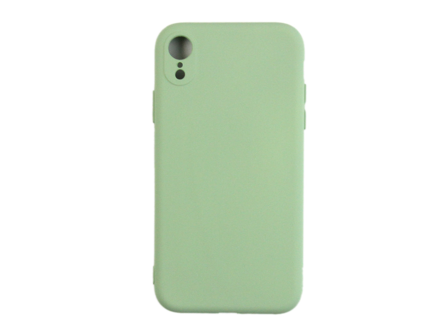 Rixus  For iPhone XR Soft TPU Phone Case Matcha